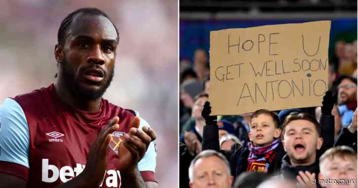 Michail Antonio sends message to West Ham team-mates after horror car crash