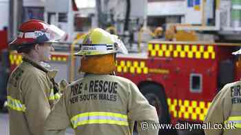 Newcastle: Unit block bursts into flames after 'petrol bomb' is thrown at a front door