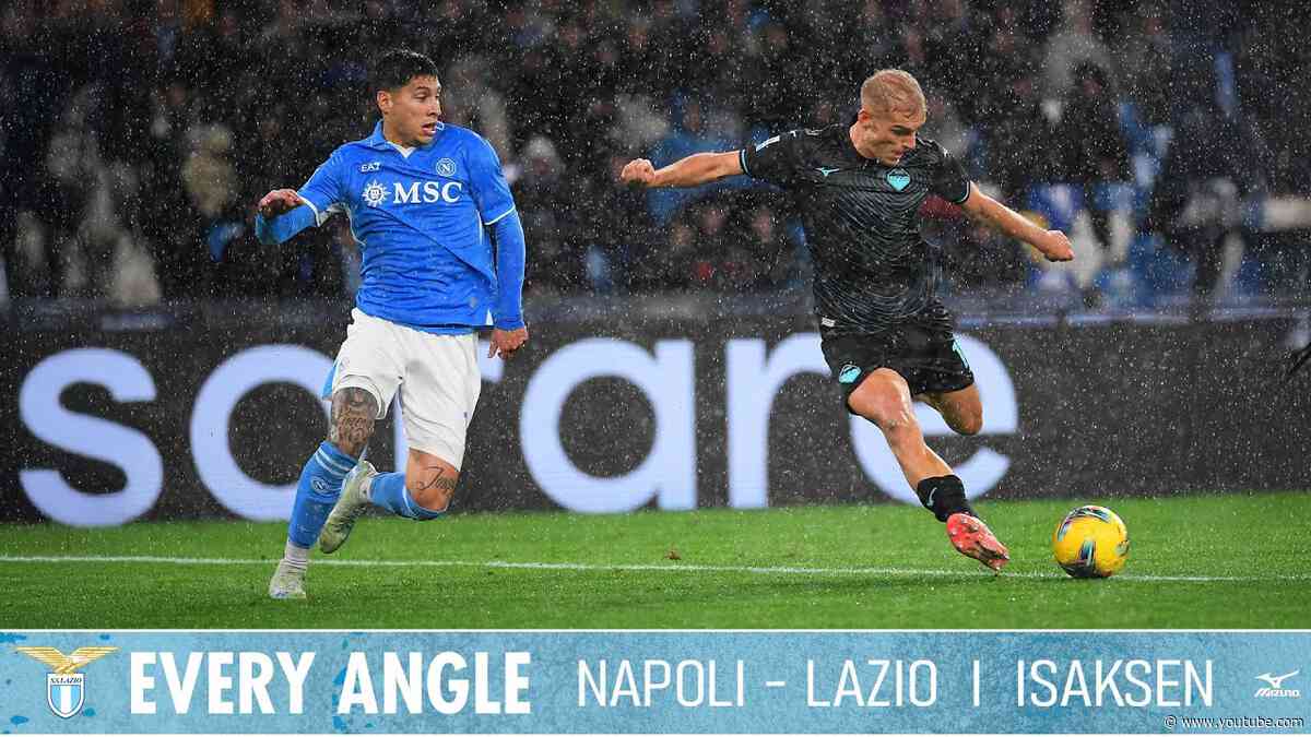 🔃 EVERY ANGLE - Il gol di Isaksen contro il Napoli