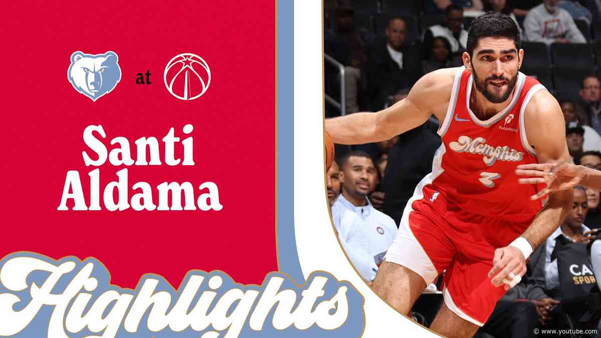 Santi Aldama Highlights vs Washington Wizards