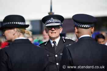 Met Police boss fears funding cuts could lead to loss of 2,300 officers