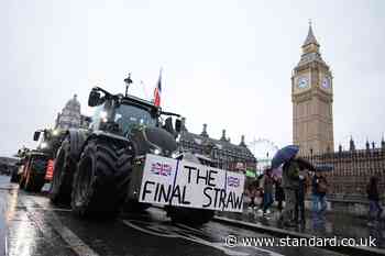 No 10 insists Government backs farmers in face of looming tractor protest