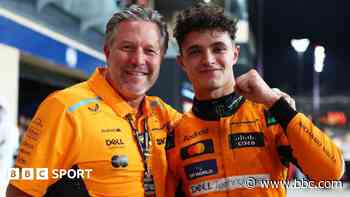 Norris wins to seal constructors' title for McLaren