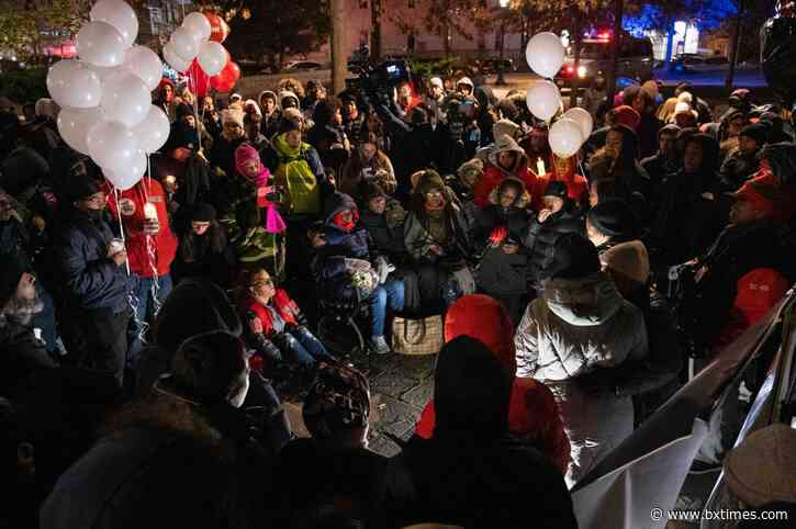 Bronx community honors beloved football coach with candlelight vigil at Williamsbridge Oval