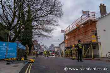 Historic Thomas Hardy building in Dorchester gutted by fire