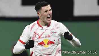 Arsenal target Benjamin Sesko is hailed as 'the BEST' striker RB Leipzig team-mate has played with