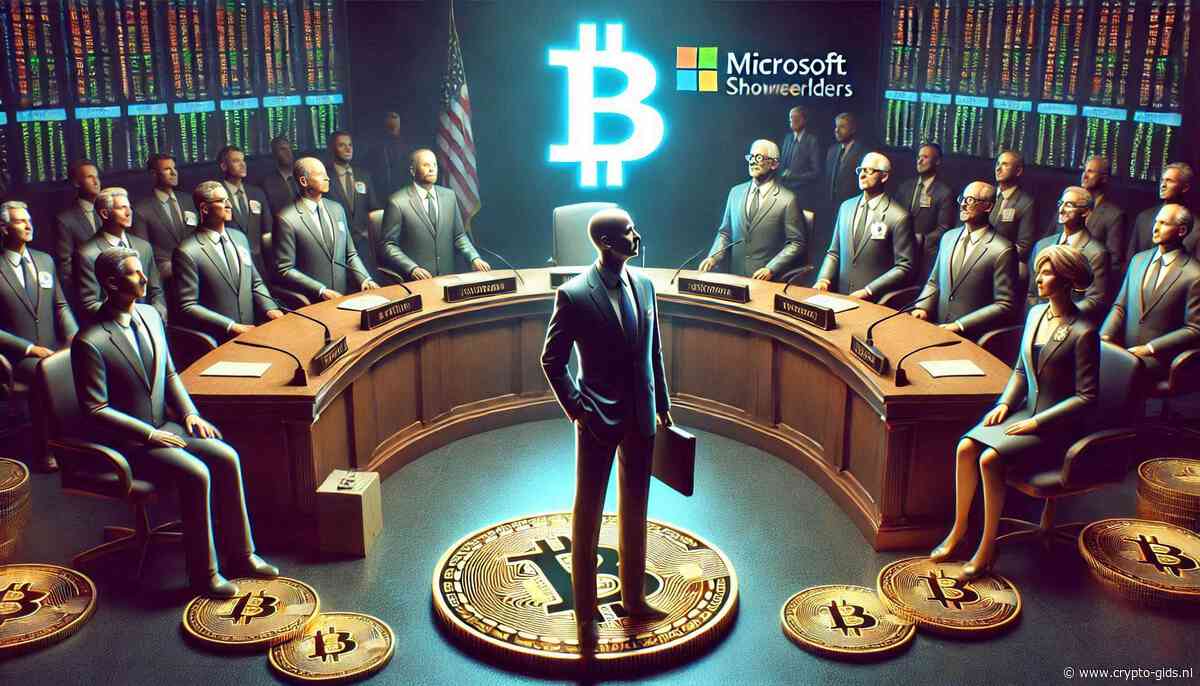 Microsoft-aandeelhouders stemmen over Bitcoin-investeringsvoorstel