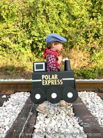 How to Make a Cardboard Box Train Costume