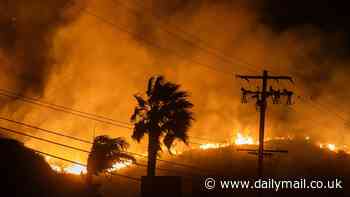 Cher and Dick Van Dyke forced to evacuate as Franklin wildfire rips through Malibu mansions