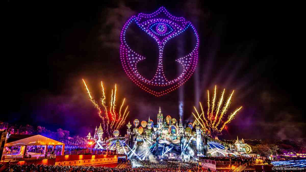 Tomorrowland Brasil 2024 l Drone show together with Alok