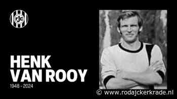 In Memoriam Henk van Rooy (1948-2024)