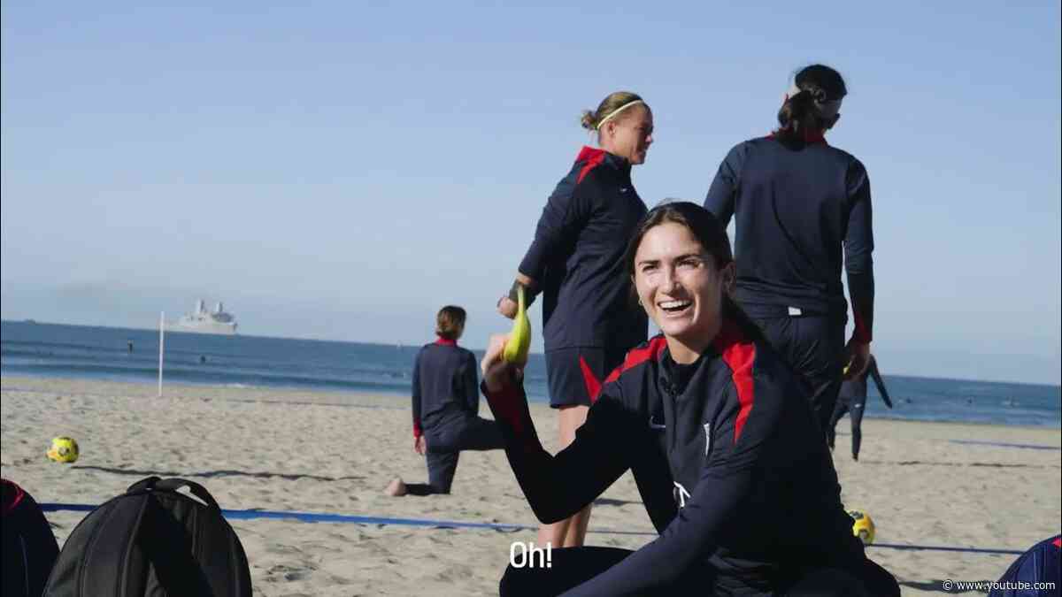 ENT | Mic'd Up with U.S. Women's Beach Soccer NT Forward Hannah Adler