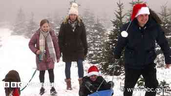 What are the chances of a white Christmas in the UK?