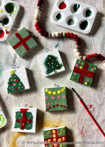 10 Easy Ornaments to Make with Kids