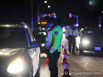 Ottawa police RIDE checks show 16 per cent jump in impaired charges