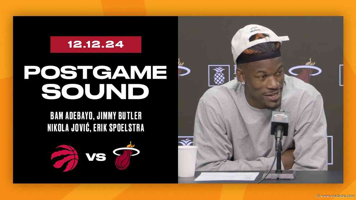 Adebayo, Butler, Jović, Spoelstra | Postgame Interview | December 12, 2024