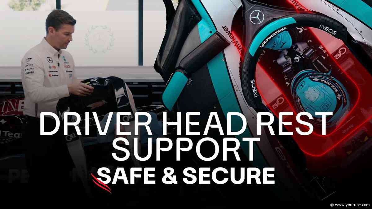 The Integral Role of the F1 Driver's Headrest | Safe & Secure x Crowdstrike