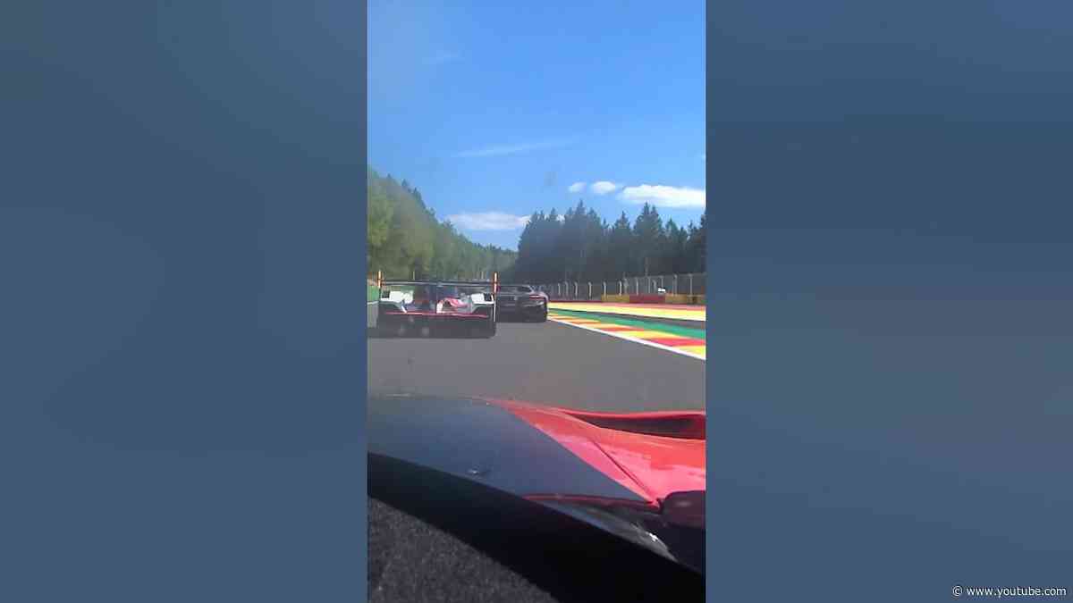 Eau Rouge like a rollercoaster!