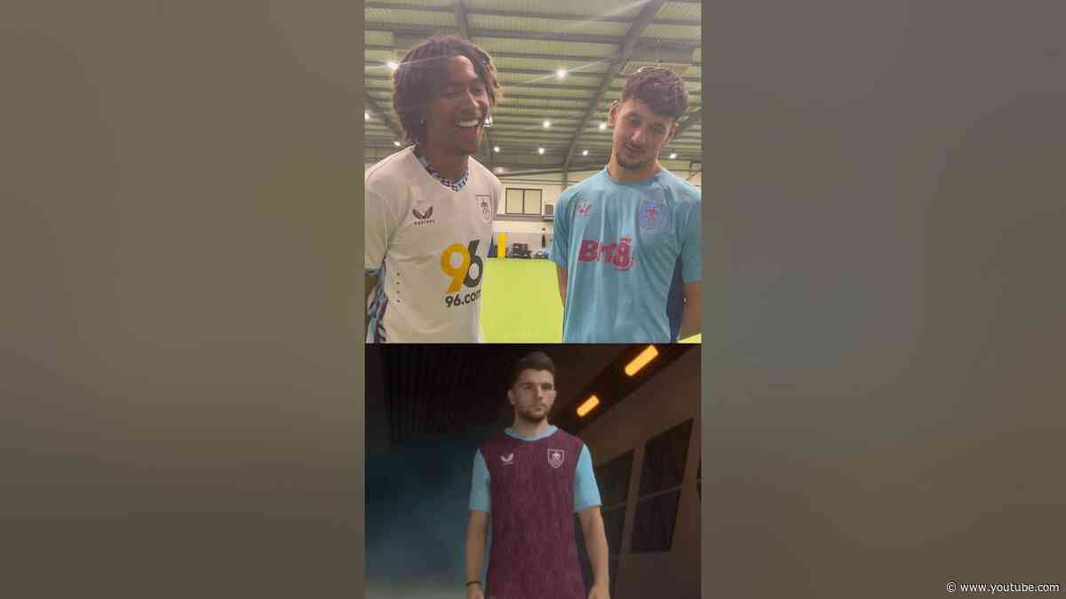 Bash and Traff guess and react to EA FC 25 player faces 🤣🎮 #BurnleyFC #Football #ea #eafc #eafc25