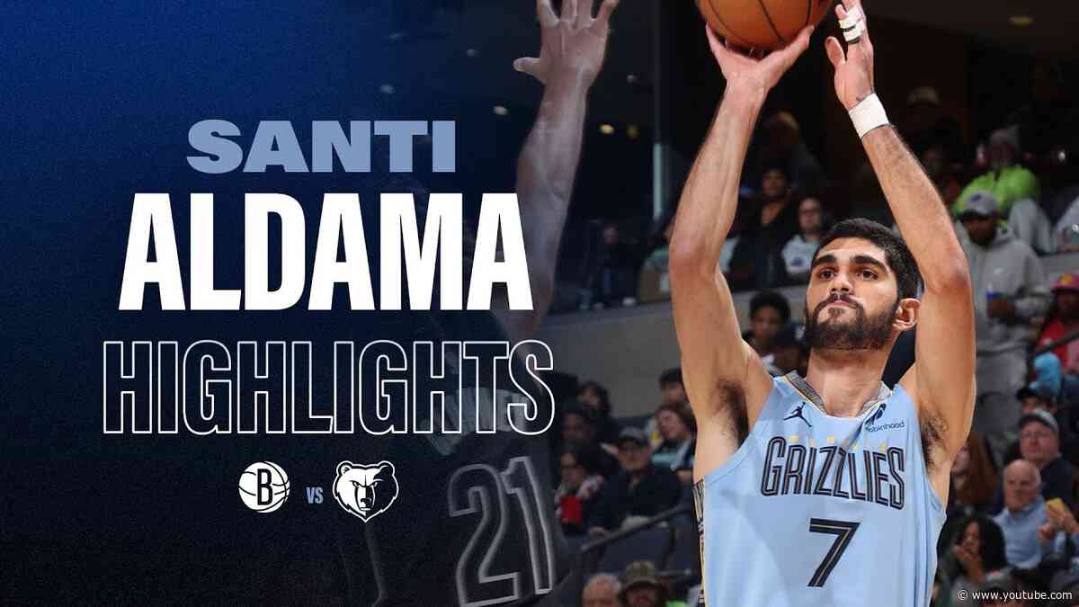 Santi Aldama Highlights vs Brooklyn Nets