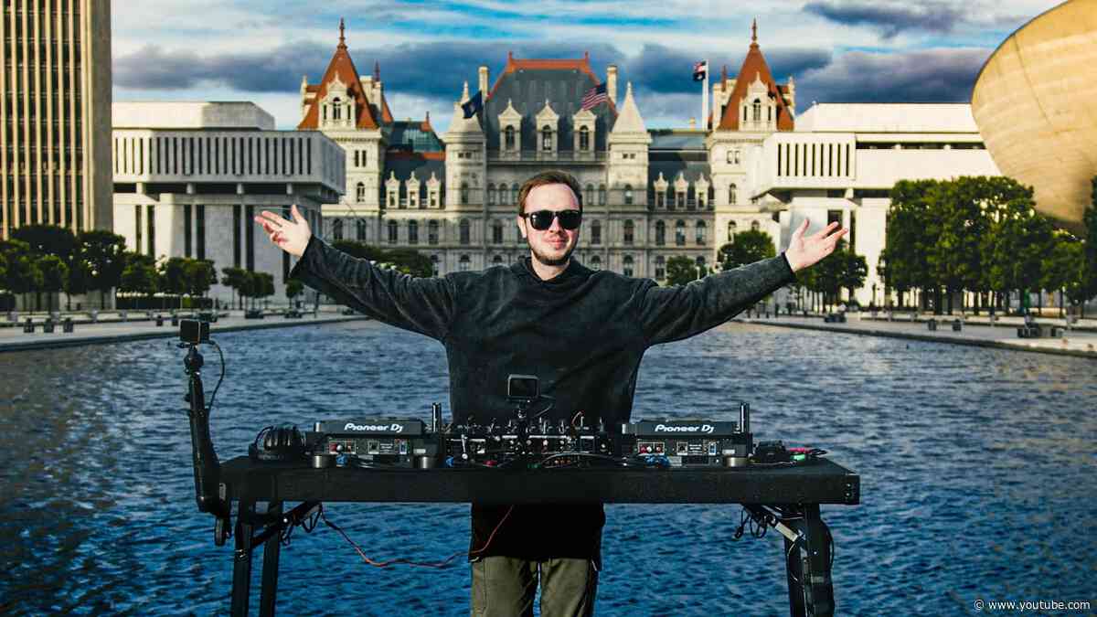 Andrew Rayel live from Empire State Plaza & New York State Capitol, USA [4K] - FYH Metropolis