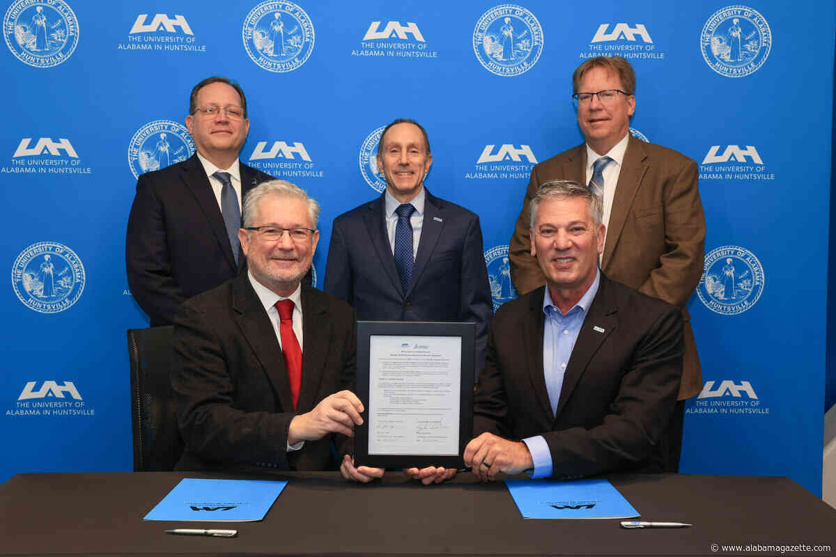 UAH signs MOU with Dassault Systèmes to bolster workforce development for high-demand technology and manufacturing sectors