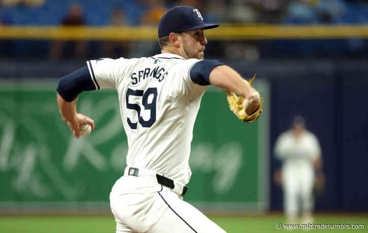 A’s Close To Acquiring Jeffrey Springs From Rays