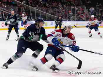 Vancouver Canucks defence prospect Sawyer Mynio lands spots on Team Canada for world juniors