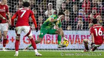 Is this the greatest save in Premier League history? Jamie Redknapp makes bold claim following Emiliano Martinez's heroic stop against Forest... but it's not enough to secure Aston Villa victory