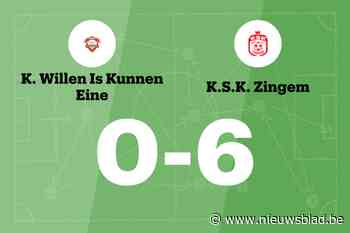 Eindelijk een overwinning voor KSK Zingem B