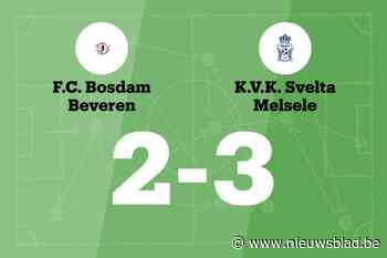 Clerckx maakt twee goals voor Svelta Melsele B in wedstrijd tegen Bosdam Beveren