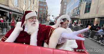 Celebrate the holidays: Residents gather for holiday cheer at Durham, Cary parades