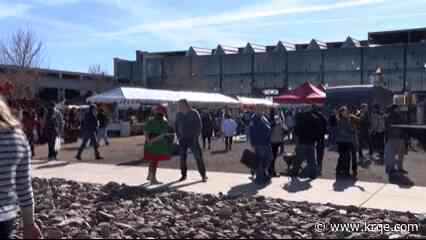 Rail Yards hosts first day of its Holiday Market