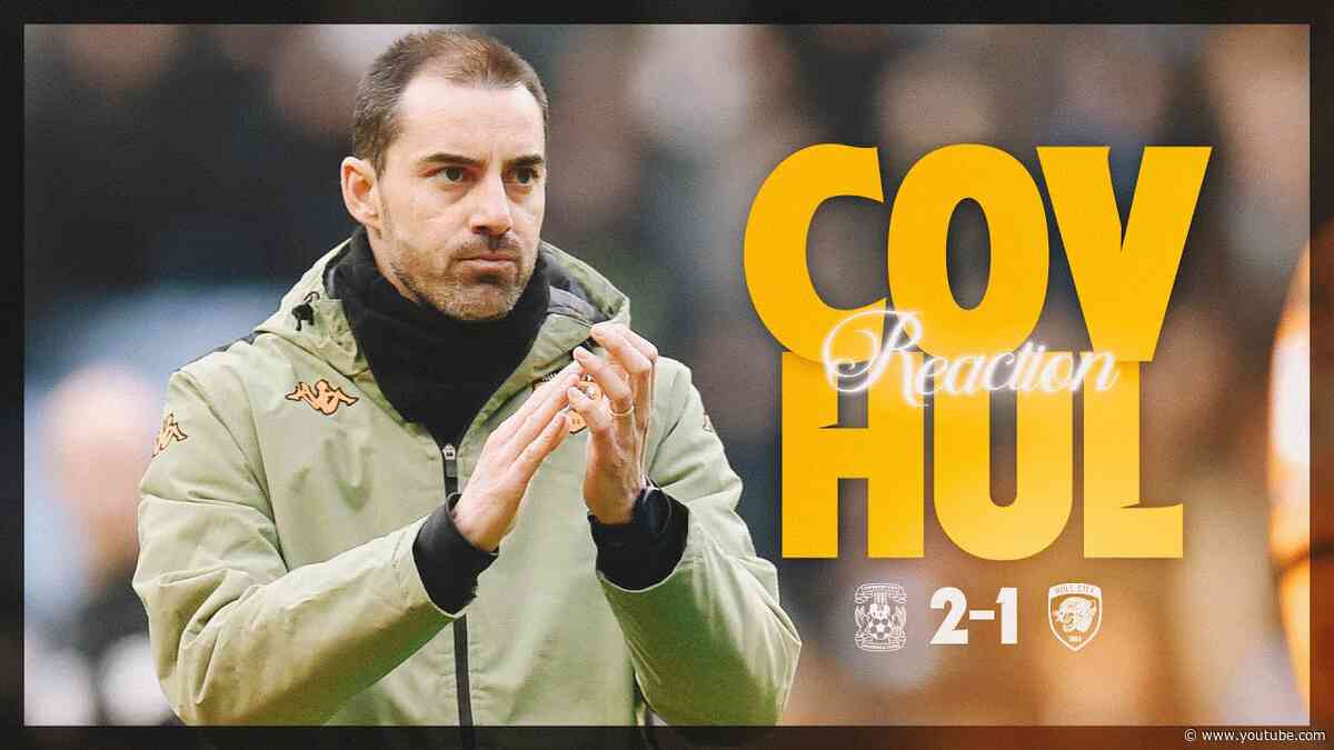 Coventry City 2-1 Hull City | Rubén Sellés' Post-Match Reaction | Sky Bet Championship