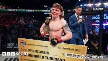 Briton McGrillen wins PFL Europe bantamweight title