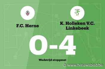 Match tussen Herne B en Linkebeek stopgezet