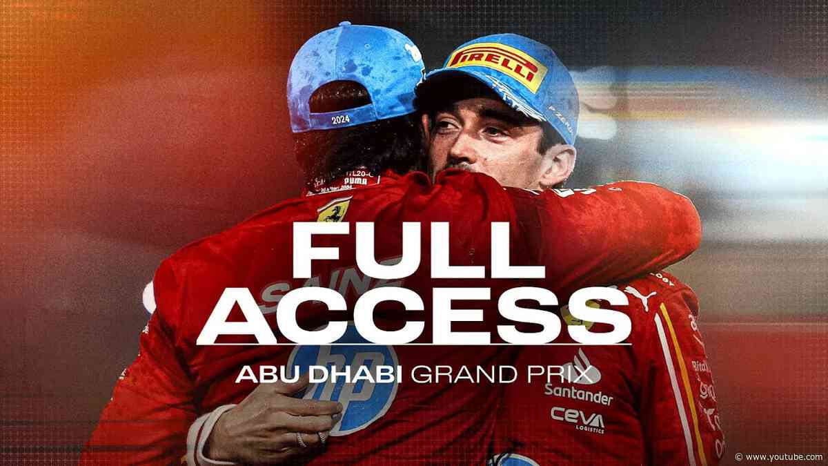 SF Full Access - 2024 Abu Dhabi GP | Heads held high