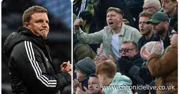 Newcastle United stadium 'ignites' as Eddie Howe sends emotive message after diehards' reaction