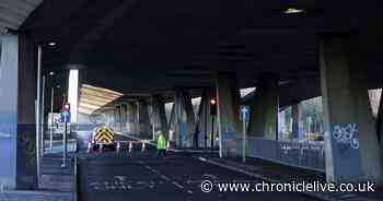 Commuters urged to work from home as Gateshead flyover closure set to spark Monday mayhem