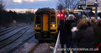 Celebrations as members of the public ride trains on Northumberland Line for first time in 60 years