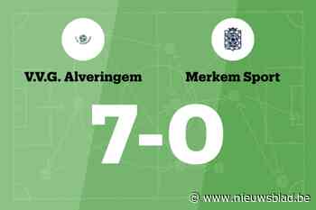 VVG Alveringem overklast Merkem Sport