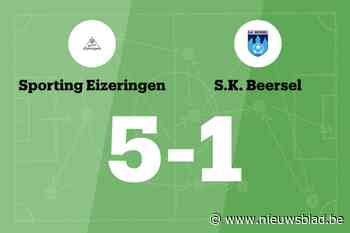 Eizeringen wint spektakelwedstrijd van SK Beersel