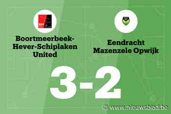 BHS United wint thuis van Mazenzele Opwijk B