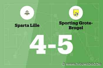 Grote Brogel wint tegen Sp. Lille door treffers van Gijbels