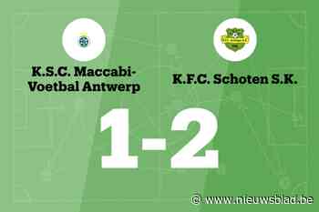 Schoten boekt zege op Maccabi na goede eerste helft