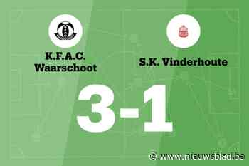 FAC Waarschoot verslaat SK Vinderhoute met 3-1