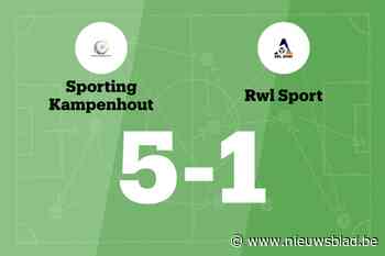 Vangrunderbeek scoort drie keer, Kampenhout verslaat RWL Sport