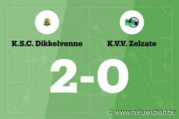 Ongeslagen reeks van KVV Zelzate tot een einde gebracht na 2-0 tegen KSC Dikkelvenne