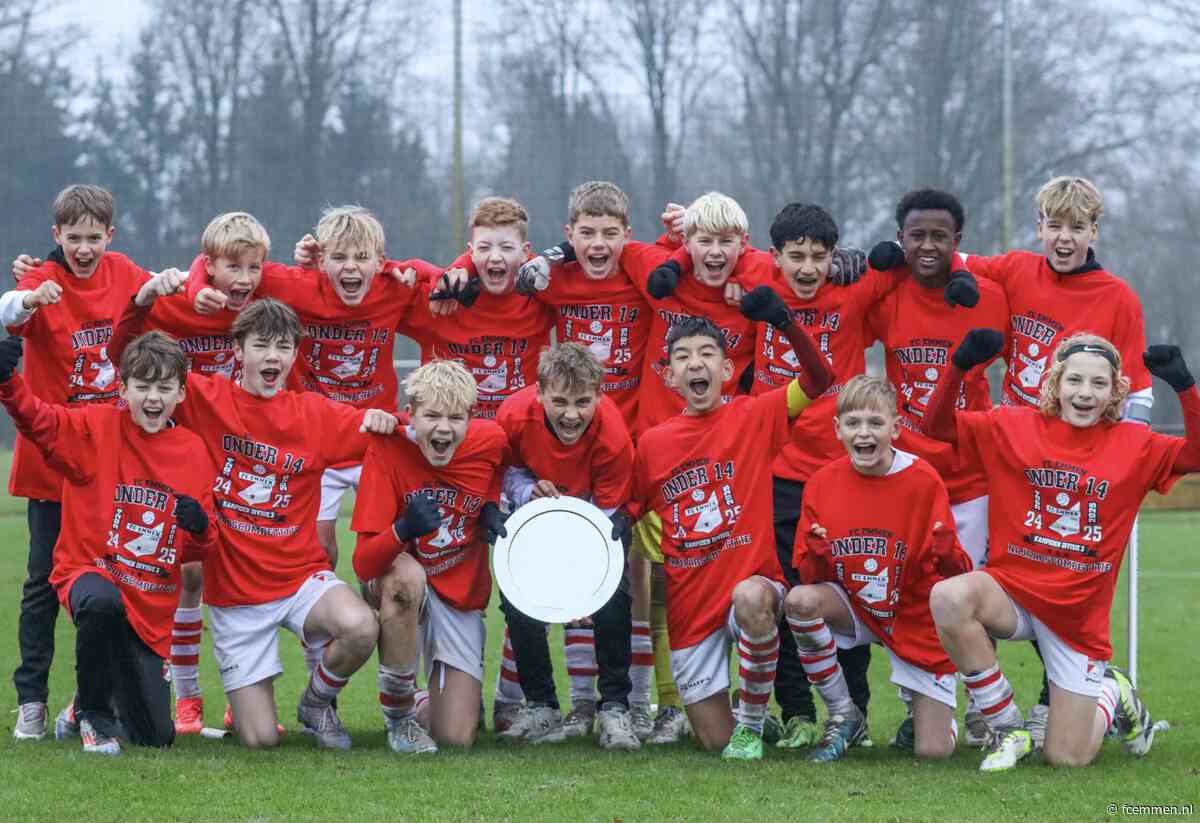 Jeugd: FC Emmen O14 kampioen, FC Emmen O21 promoveert