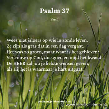 Berijming van Psalm 37